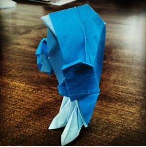Origami Monk